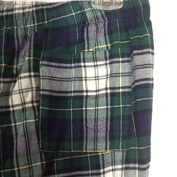 J Crew Plaid Sleep Pants Large - Picture 8 of 8